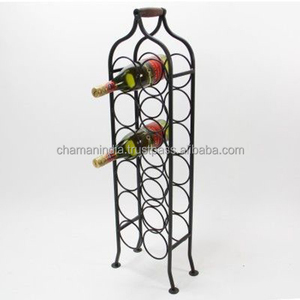 <b>Metal</b> <b>Wine</b> <b>Rack</b> Floor Stand Storage - Product Image 1