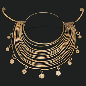 2018 dernière Conception Femmes Haute Qualité Plaqué Or Collier Ras Du Cou - Product Image 2