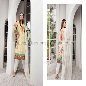 ชุดเดรสสำหรับนักออกแบบปากีสถานชุดสูทดีไซน์เนอร์ปากีสถาน - Product Image 6