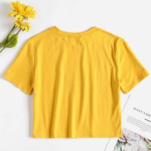 เสื้อยืดแฟชั่นสำหรับเด็กผู้หญิง,เสื้อยืดลำลองพิมพ์ลายจากบังคลาเทศสำหรับฤดูร้อน - Product Image 5