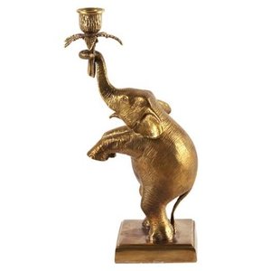 Bonne Chance Éléphant Porte-Bougie - Product Image 1