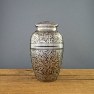 Urne de crémation en métal avec Pot de Pot commémoratif, urnes d'enterrement en métal, souvenir pour cendres, urnes de crémation en métal de haute qualité - Product Image 6