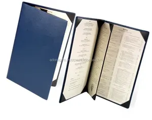 Cubierta de menú de postres de acero inoxidable A4 de alta calidad, suministros eléctricos y a gas de Mumbai Restaurant Equipment - Product Image 1