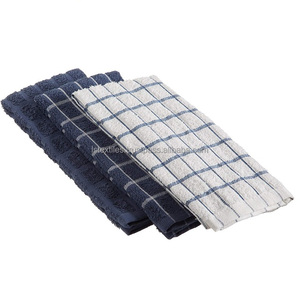 Serviette de cuisine à rayures 100% coton Caractéristique jetable compressée à séchage rapide - Product Image 5