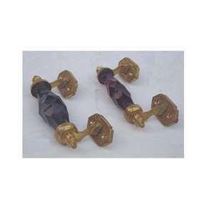 Brass Handle With <b>Glass</b> Can Be in Any Color <b>Door</b> Drawer Cabinet Handles Pulls Metal Brass Handle - Product Image 4