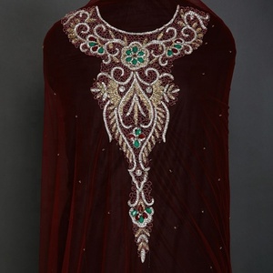 Caftán bordado de piedra marroquí para boda, caftán 2018 - Product Image 4