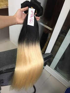 10A 1b/4/27 # brésilienne vierge Remy trame 100% humain naturel noir/ombre trois tons 30 pouces indien vague cheveux tissage Extensions - Product Image 3