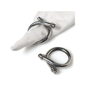 Le plus récent porte-anneau de serviette fini argent en métal de conception de fourchette pour la décoration de table de mariage et le décor de Table à la maison à un prix acceptable - Product Image 3