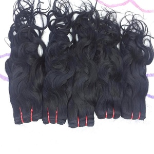 Paquetes de cabello Remy brasileño de alta calidad Raw Natural Black Tape-In Style Wave Lace Extensiones Indian Human Hair PCS Número de modelo - Product Image 3