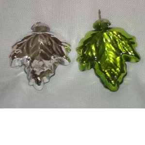 ของตกแต่งเทศกาลคริสต์มาสที่แขวนแก้วสีเงินสำหรับเทศกาลวันหยุดเทศกาลรูปทรงหัวใจเครื่องประดับแบบแขวนตามต้องการ - Product Image 2