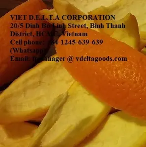 桔肉干便宜的价格，高质量，新鲜水果，越南/+ 84-845-639