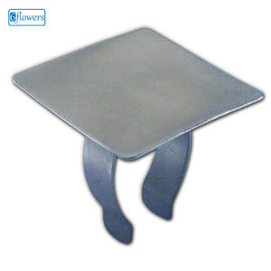 จานผสมแต่งหน้าสแตนเลสพื้นผิวเรียบมือฟรีพื้นผิวที่สามารถปรับได้ - Product Image 1