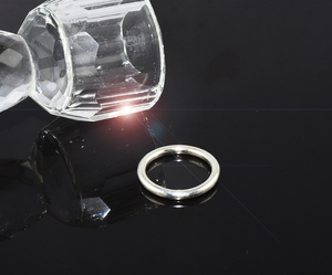 Anillos de plata de ley 925 con forma única Midi, plata fina lisa, exportación y venta al por mayor - Product Image 4
