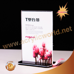 อะคริลิโต๊ะเมนูยืนแสดงเมนูผู้ถือเมนูเข้าสู่ระบบชั้นวาง - Product Image 5