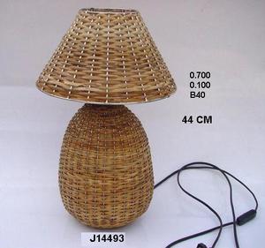 Florero de Metal tejido de bambú hecho a mano con tapa de latón en acabado pulido decoración del hogar florero de Bambú - Product Image 5