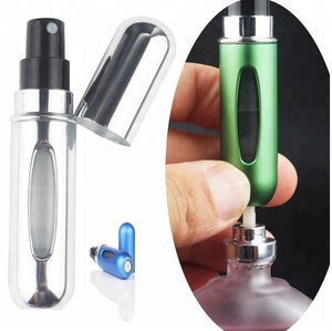 น้ำหอมสเปรย์ขวดเดินทางแบบพกพาด้านล่างบรรจุอลูมิเนียมขวดเปล่า5มิลลิลิตร - Product Image 1