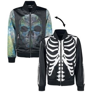 Chaqueta de lana reversible Varsity Bomber para hombre con estilo Diseño personalizado de canalé Accesorio al por mayor - Product Image 6