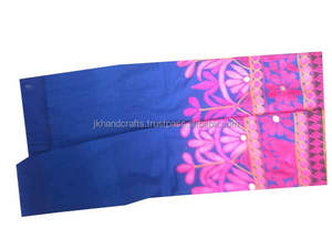 พัฟผ้าฝ้ายตกแต่งด้วยมือปักดาว - Product Image 3