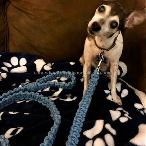 Dog <b>Leash</b>, Dog Lead, Macrame Dog <b>Leash</b>, - Product Image 1