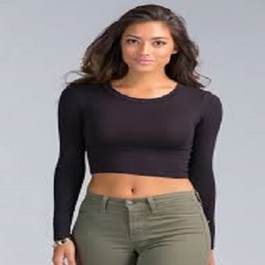 Personnalisé dames manches longues tops - Product Image 1