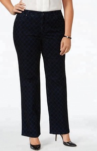 Joli pantalon en Denim floqué à points noirs, nouveauté, pantalon pour femmes - Product Image 6