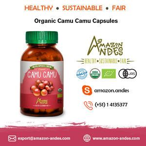 ผู้ขายที่ดีที่สุดอินทรีย์ Camu Camu แคปซูลในราคาขายส่งที่มีฉลากส่วนตัวหรือบริการ OEM - Product Image 2