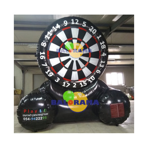 Inflable 3x1,5x3m Play Foot Dart Castle Diversión Actividad al aire libre con fácil configuración - Product Image 1