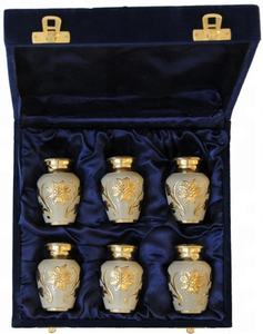 Velvet <b>Box</b> For 6 Pcs <b>Keepsake</b> Cremation Urn - Product Image 2