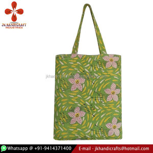Bolsas de compras acolchadas Kantha - Product Image 1