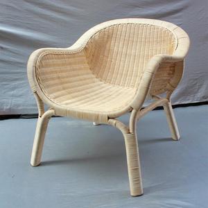 Sillón ecológico de ratán para el hogar, oficina, sala de estar, dormitorio, silla de café de estilo informal - Product Image 4