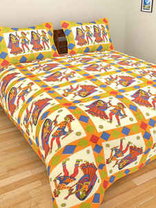 Animal Print <b>King</b> <b>Size</b> Cotton <b>Bedspread</b> Bedding Wonderful Soft for Home Use Elephant Mandala Multi Color By Indian Consigners - Product Image 6