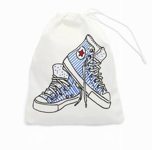Canvas <b>Drawstring</b> Dust Bag & Shoe Packing Bag-Reusable Eco-Friendly Promotional Storage Bag - Product Image 6