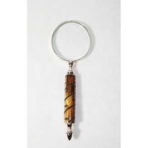 <b>WOODEN</b> MAGNIFYING GLASS / MAGNIFYING <b>MIRROR</b> - Product Image 1