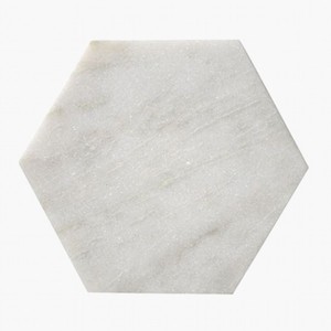 Tabla de cortar de Material de mármol con forma hexagonal Técnica personalizada de calidad superior Tabla de cortar ecológica - Product Image 1