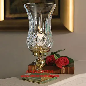 Glas kerzenhalter auf Metall basis Hochzeit & Home Weihnachts dekoration Kerzen laterne Kerzenhalter für Beleuchtung