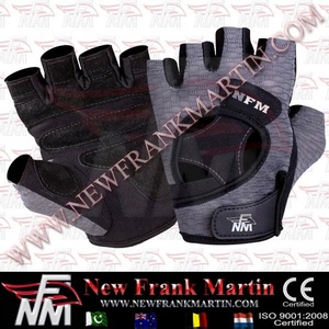 NFM Guantes de levantamiento de pesas unisex para gimnasio Powerlifting Crossfit-Protección de la palma de la mano y soporte para dominadas OEM ODM - Product Image 2