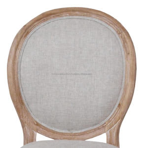 Mindi Muebles de Roble Limed Side Comedor Silla Diseño Mindi Silla - Product Image 3