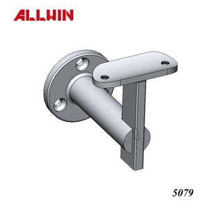 Adjustable Handrail Bracket for Modern Stainless Steel Handrail Glass Mounting Stainless Steel Handrail Fitting - Product Image 6