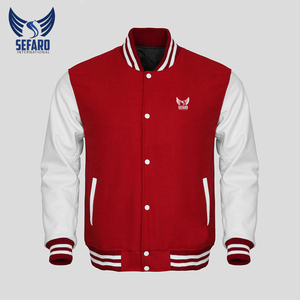 Chaqueta universitaria de chenilla bordada con cuello de béisbol de alta calidad, chaqueta superior de diseñador de moda con gráfico de Letras a rayas para hombre - Product Image 4