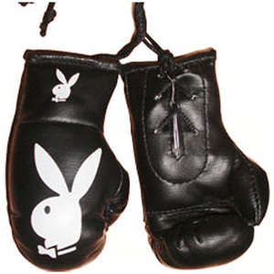พวงกุญแจหนังรูปถุงมือชกมวยขนาดเล็ก สแตนเลสสตีล  โลโก้สั่งทำได้ ทนทาน - Product Image 3