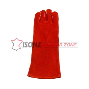Gants de soudage TIG en cuir véritable résistants à la chaleur et anti-chocs/anti-dérapants - Product Image 6