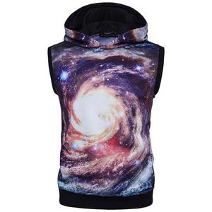 2023 Printed Tanks Top Men Fitness <b>Sleeveless</b> <b>Hoodie</b> Custom Design Cotton Fleece <b>Sleeveless</b> <b>Hoodie</b> Waistcoat - Product Image 5