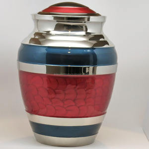 Royal Green American Style Cremation Urn Brassworld Suministros funerarios de la India - Product Image 6