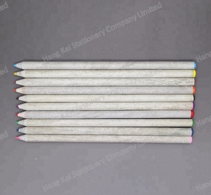 Crayon en papier de couleur soluble dans l'eau nouveauté écologique en gros avec logo personnalisé pour le dessin et la coloration - Product Image 4