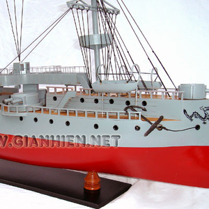 MODELO DE BARCO DE GUERRA THINEN-MODELO DE BARCO DE BATALLA DE MADERA - Product Image 2
