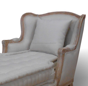 Francés muebles de la habitación de lavado blanco silla muebles de salón - Product Image 3