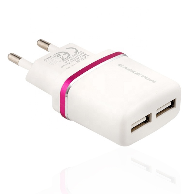 Electronic Accessories 5V 2.1 a Usb Portable Cell Phone Charger Travel Chargers Mobile Phone