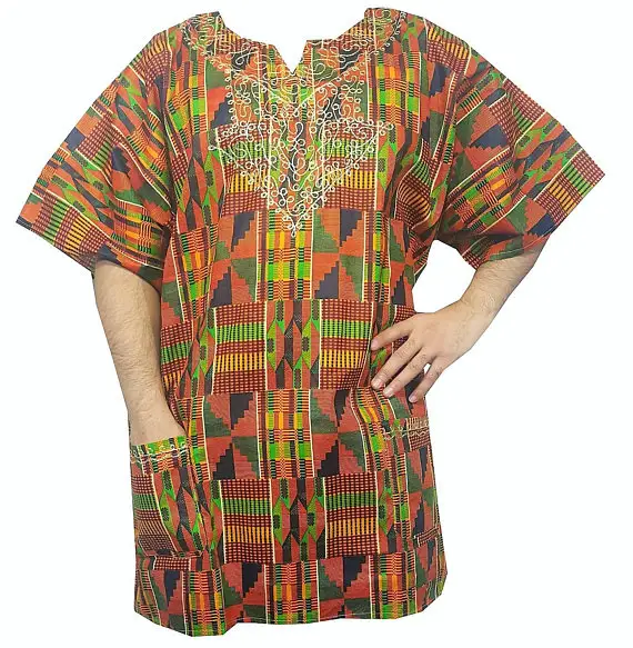 Phi Quần Áo Dashiki Kintage Thiết Kế Trang Phục Cho Nam Giới Với Thêu