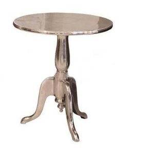 โต๊ะชากาแฟเงางามอลูมิเนียมเงาด้านบน3ขา - Product Image 1