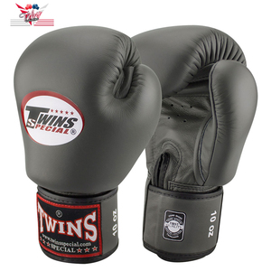 Profesional guantes de boxeo tradicional guantes de boxeo en Vaca PU/tela micro material - Product Image 1